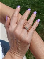Vicenza - Piazzetta Palladio 2 - Anillo Salvini Mujer Sigillo S in Oro amarillo Diamante 0.18 Ct 20114590 - 20114590
